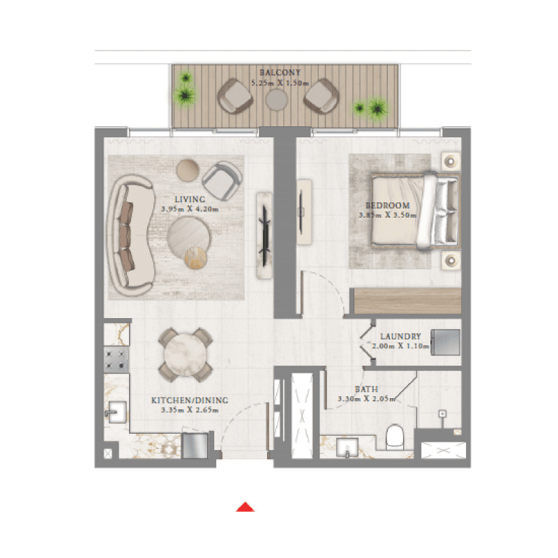 Apartment floor plan