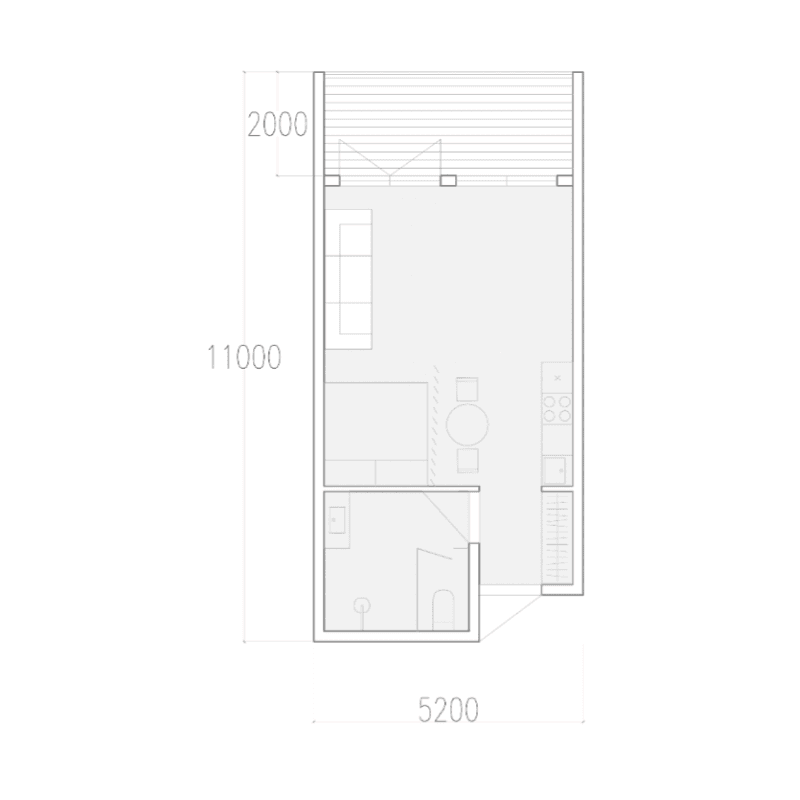 Apartment floor plan