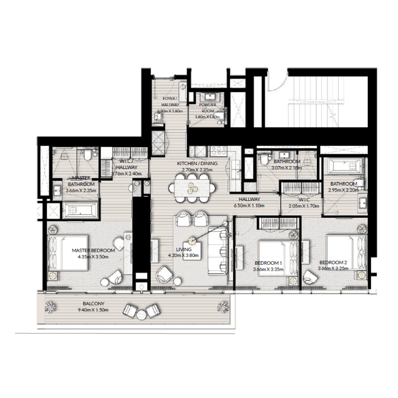 Apartment floor plan