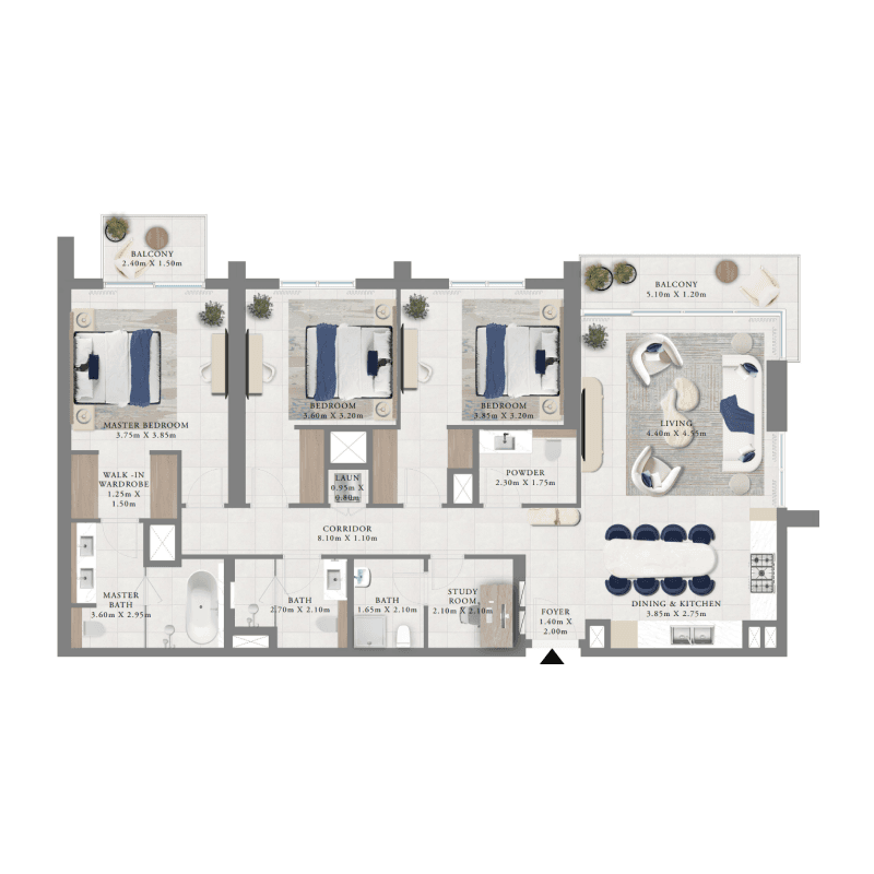 Apartment floor plan