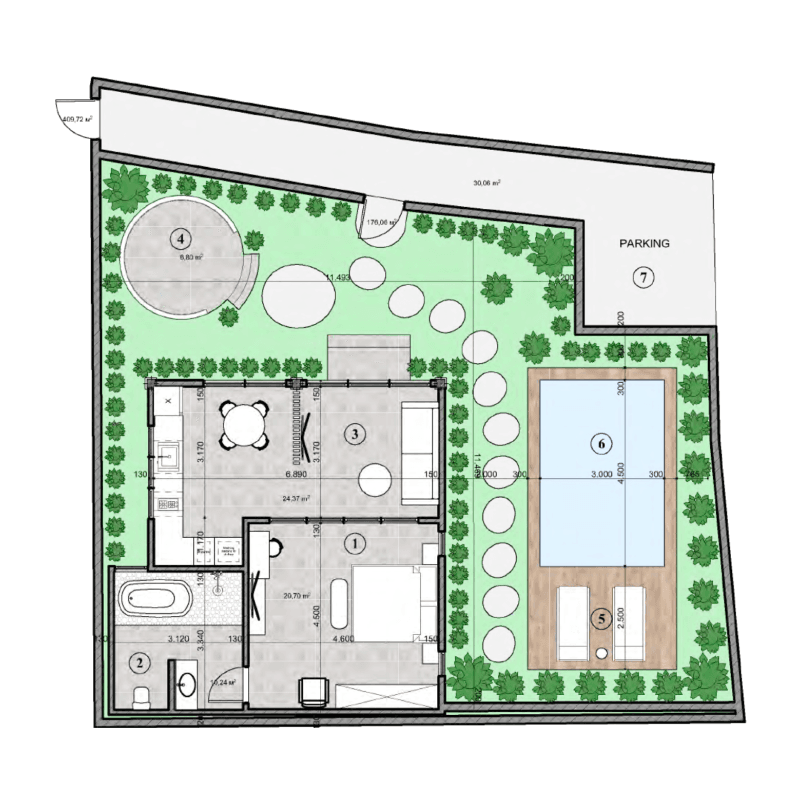 Apartment floor plan