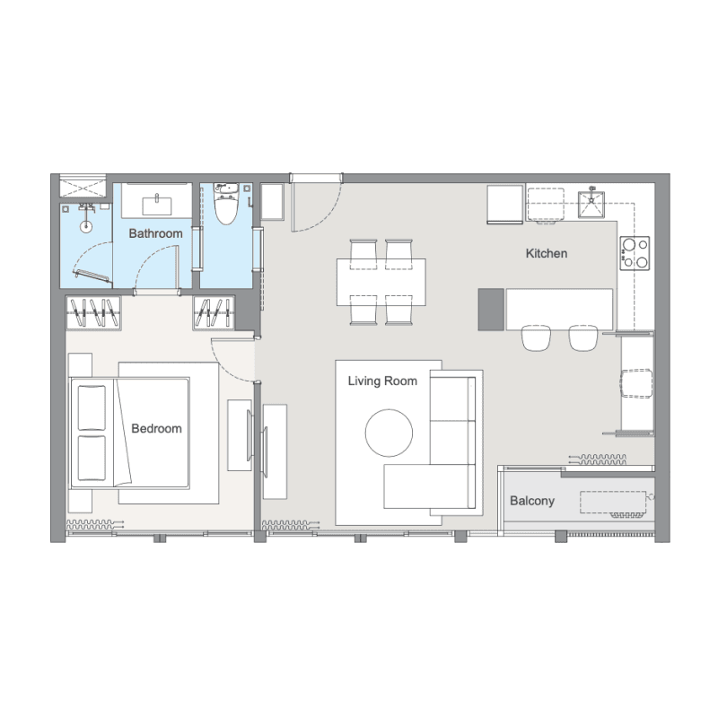 Apartment floor plan