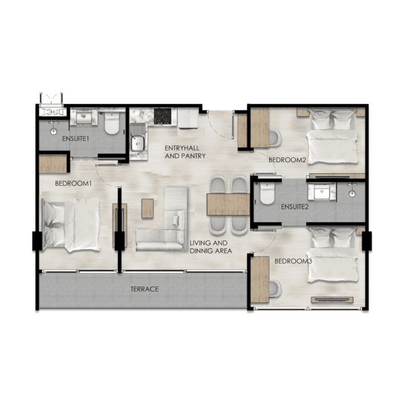 Apartment floor plan