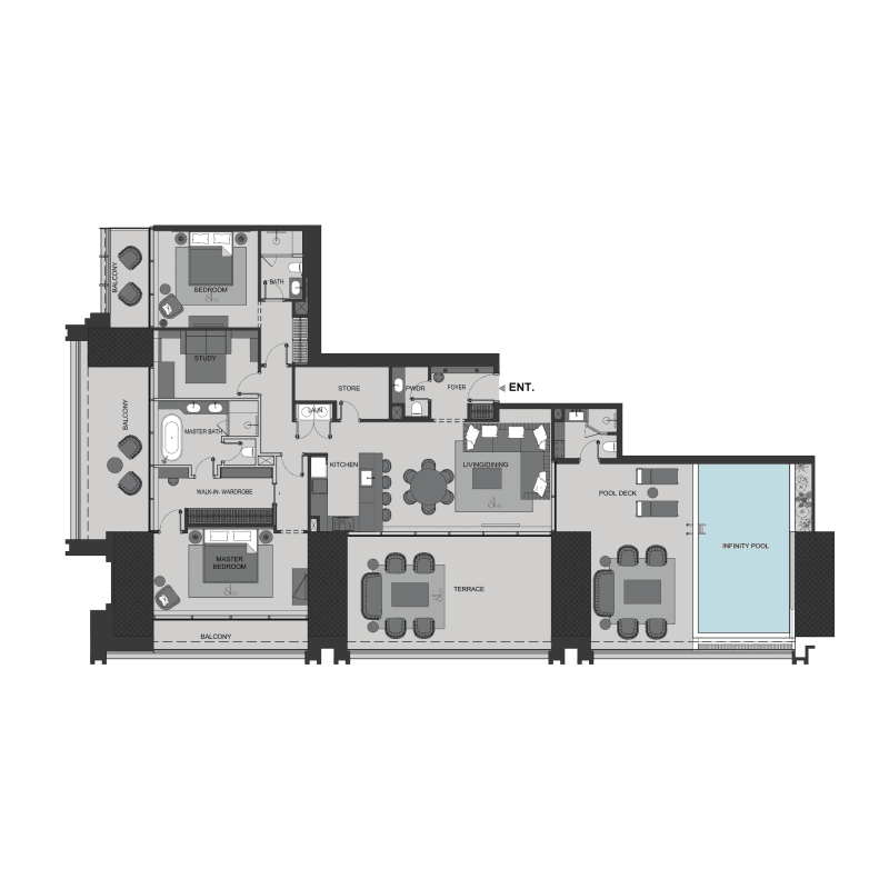 Apartment floor plan