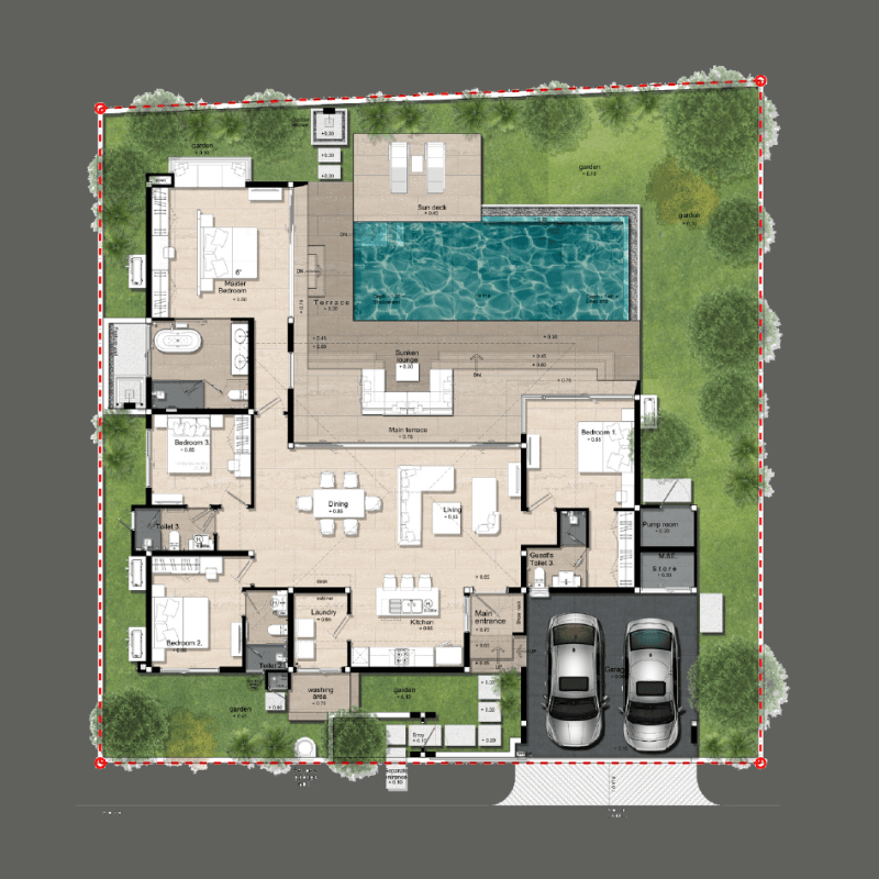 Apartment floor plan