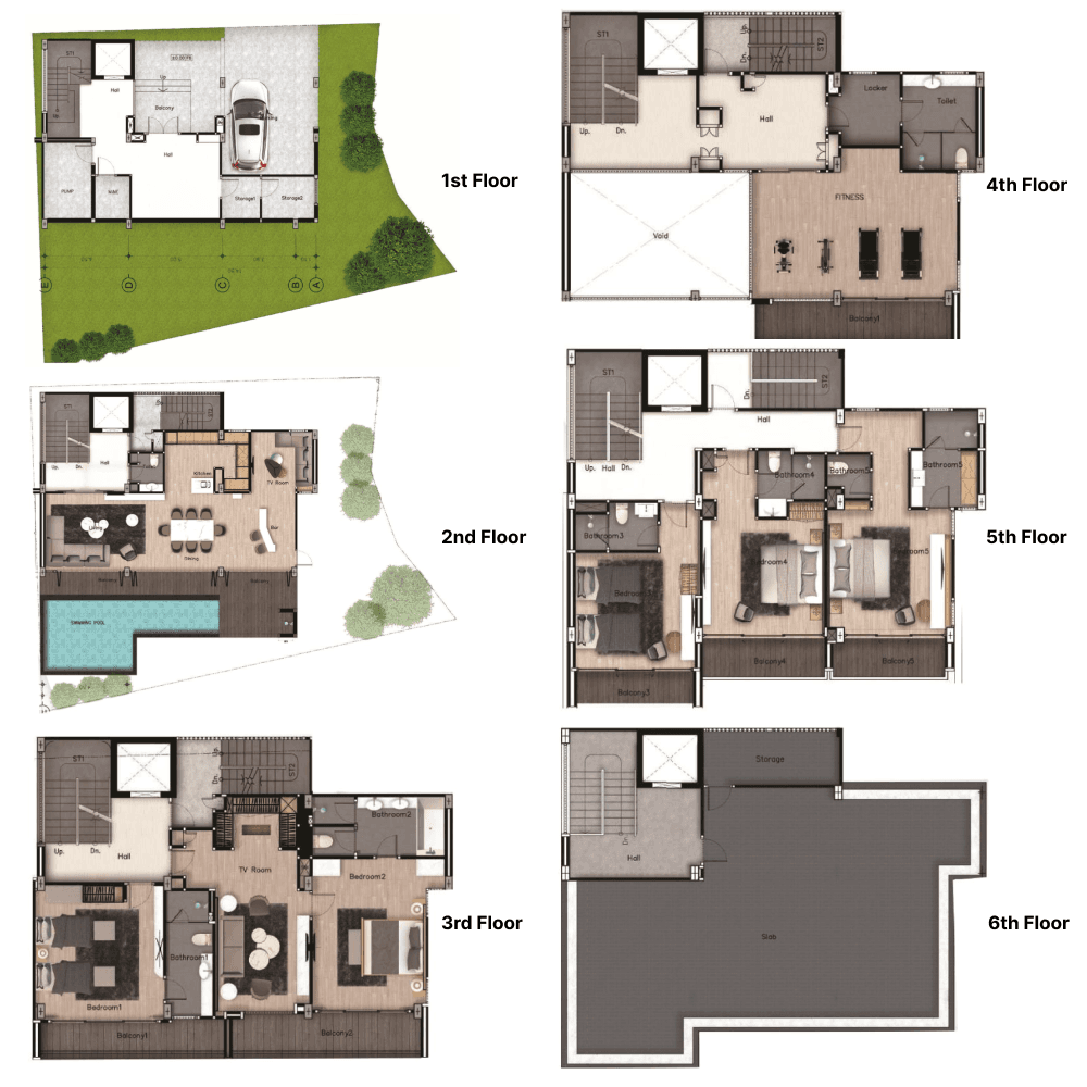 Apartment floor plan