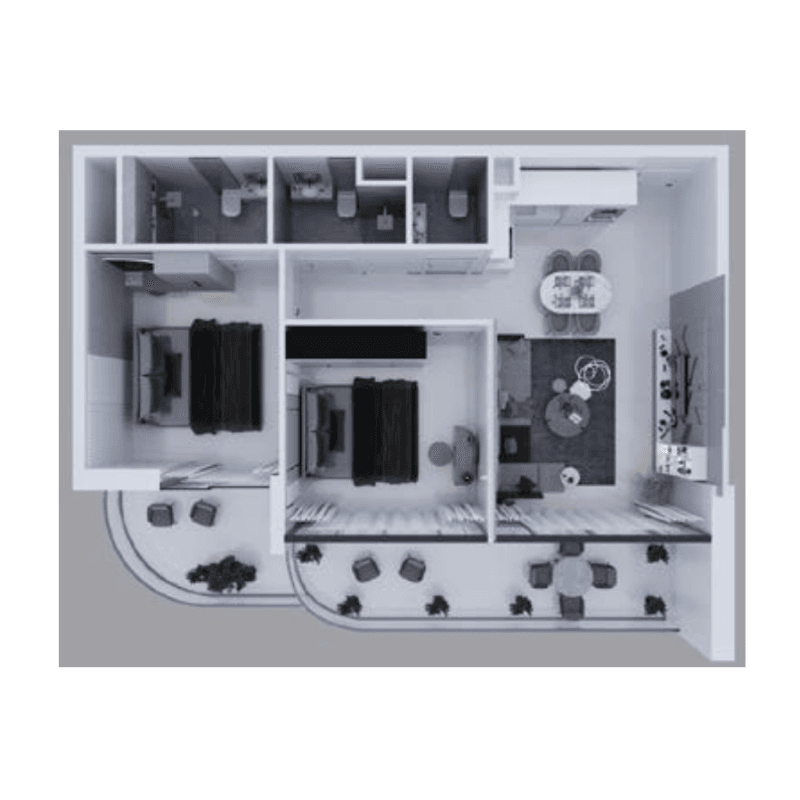 Apartment floor plan