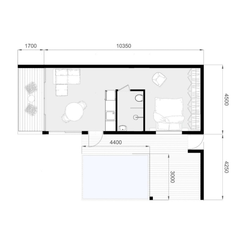 Apartment floor plan