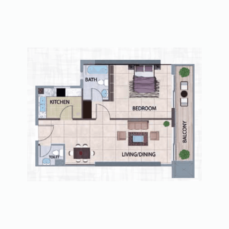 Apartment floor plan