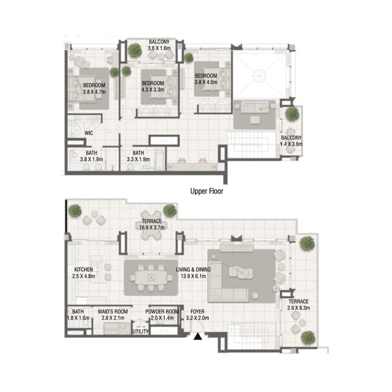Apartment floor plan