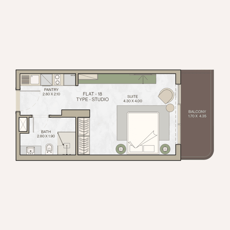 Apartment floor plan