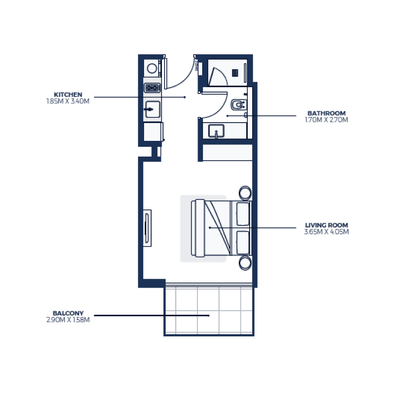 Apartment floor plan