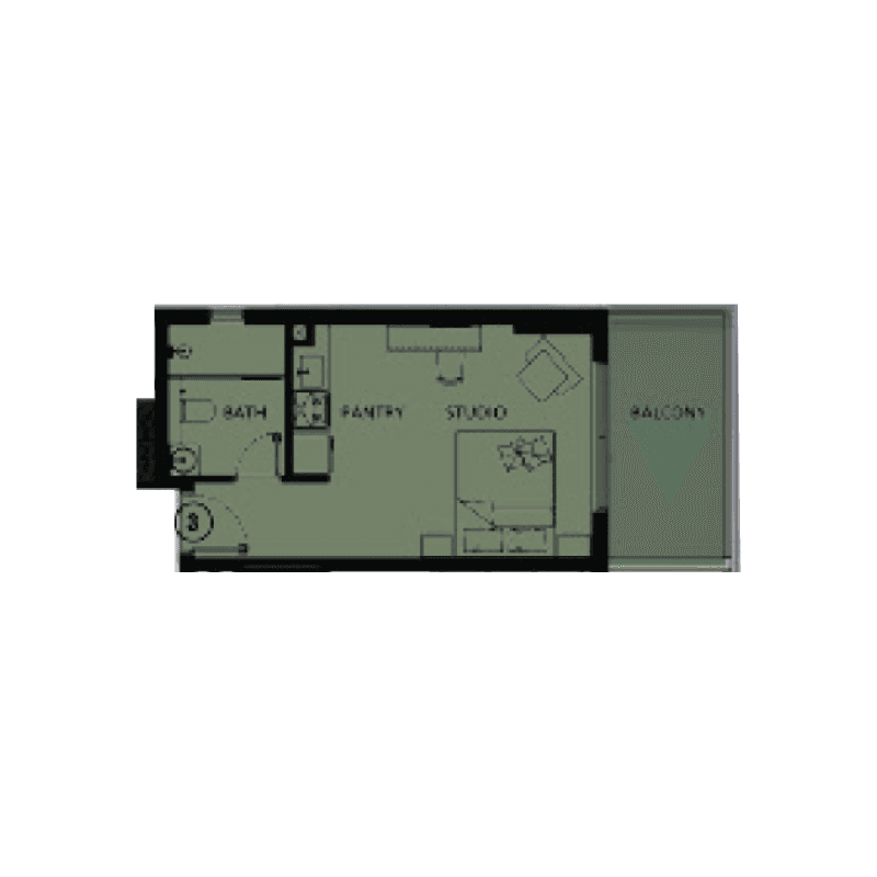 Apartment floor plan