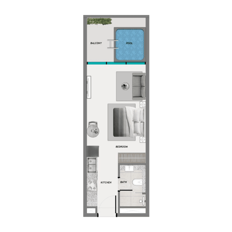 Apartment floor plan