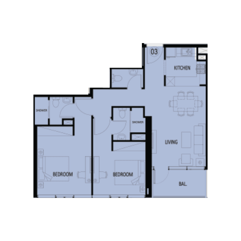 Apartment floor plan