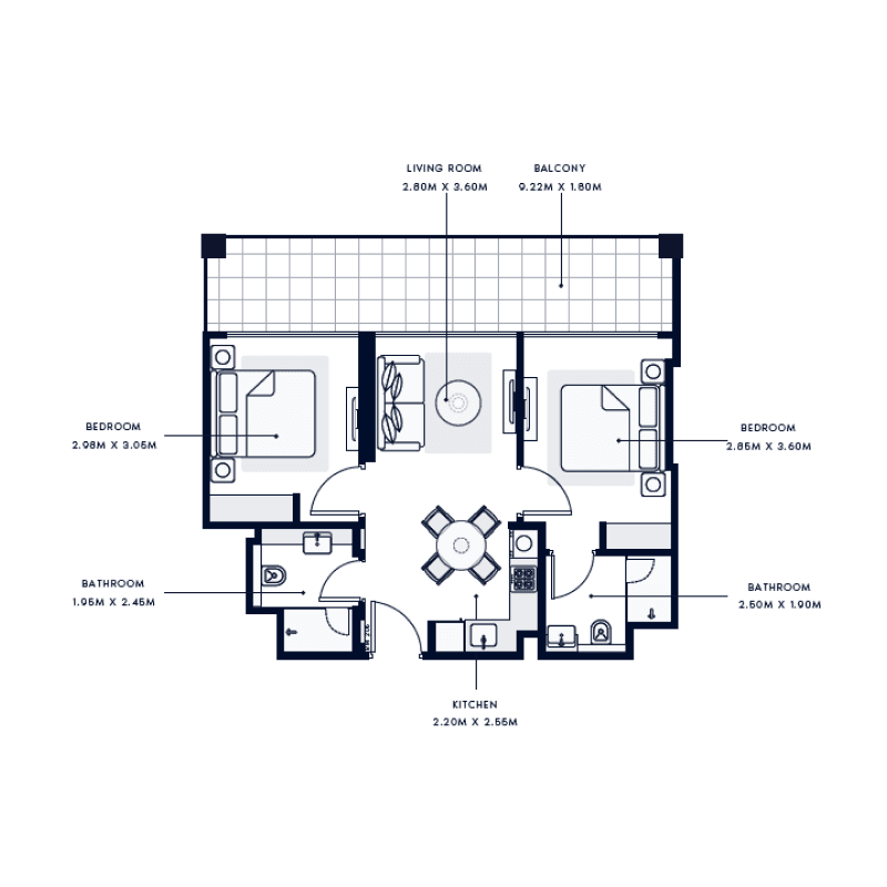 Apartment floor plan