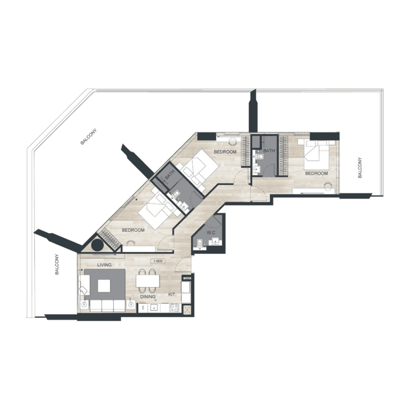 Apartment floor plan