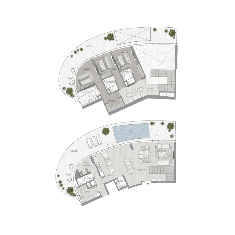 Apartment floor plan