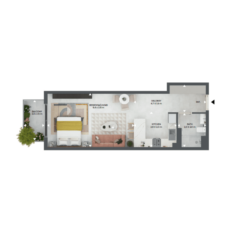 Apartment floor plan