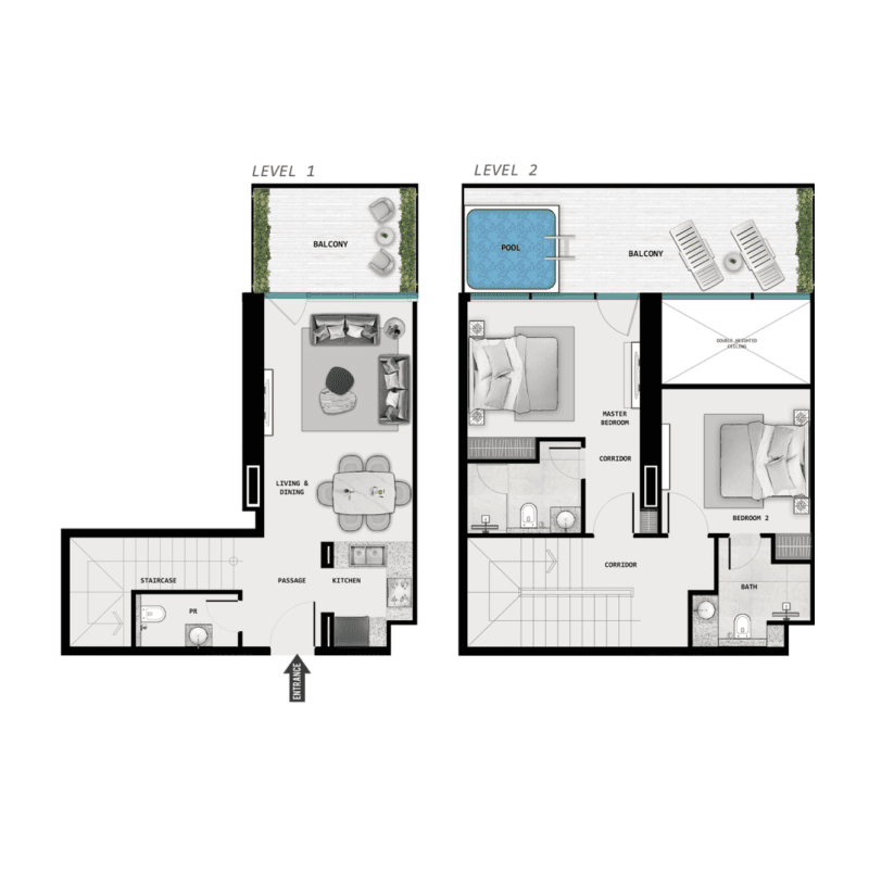 Apartment floor plan