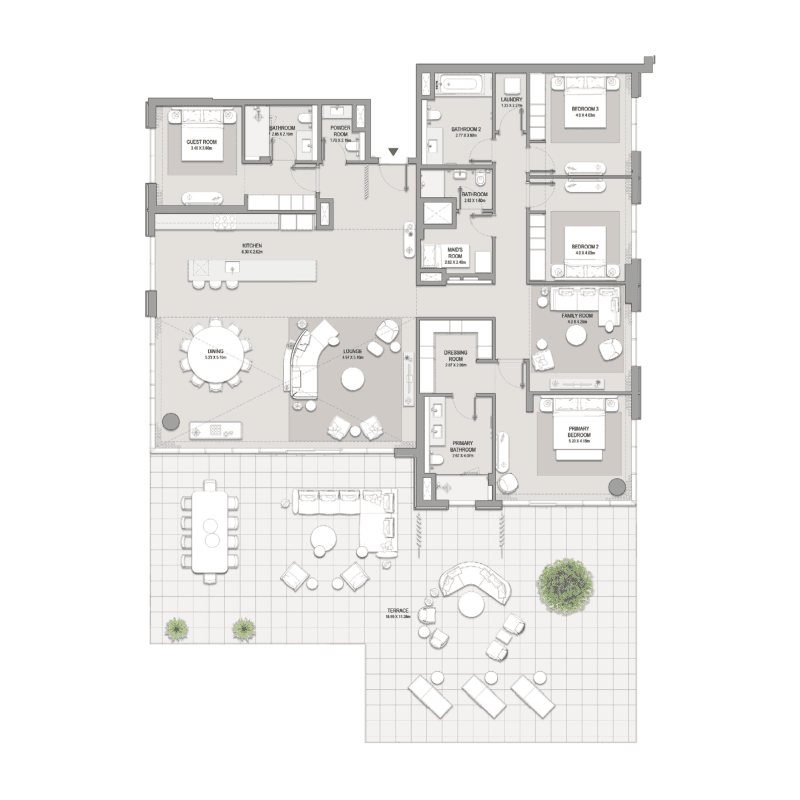 Apartment floor plan