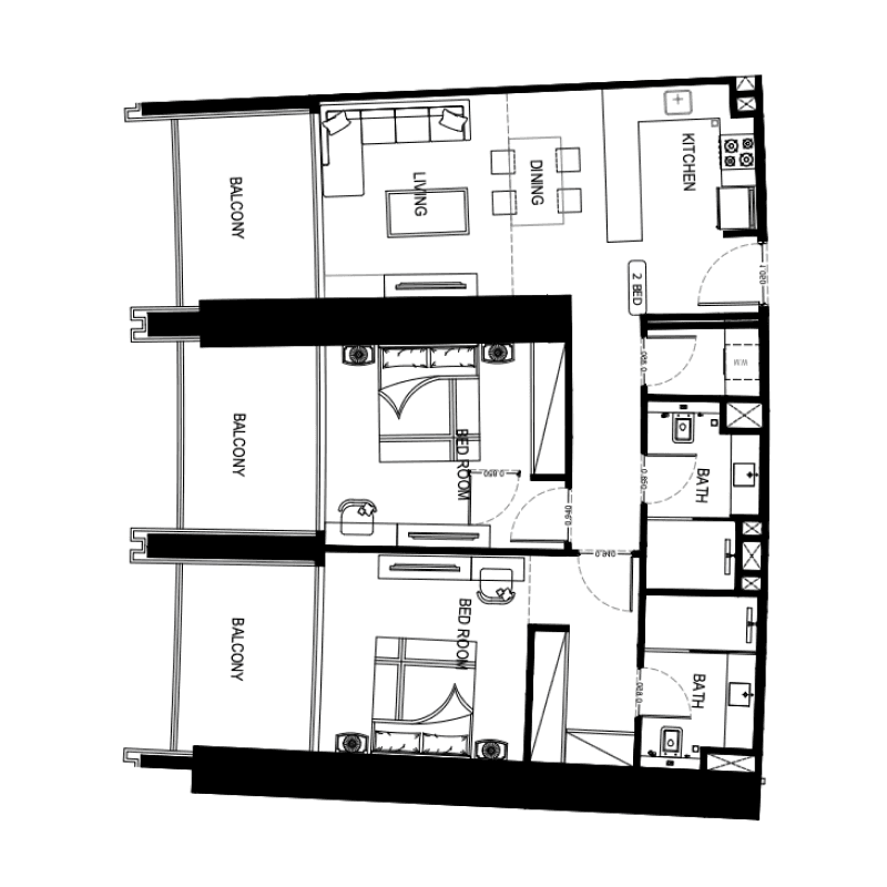 Apartment floor plan