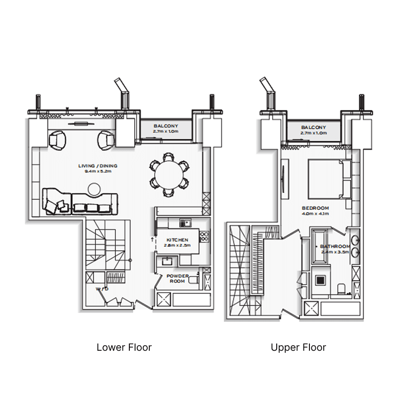 Apartment floor plan