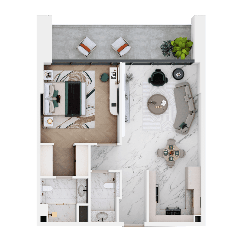 Apartment floor plan