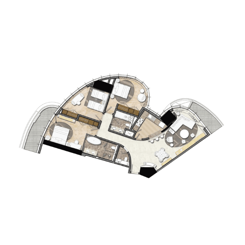 Apartment floor plan