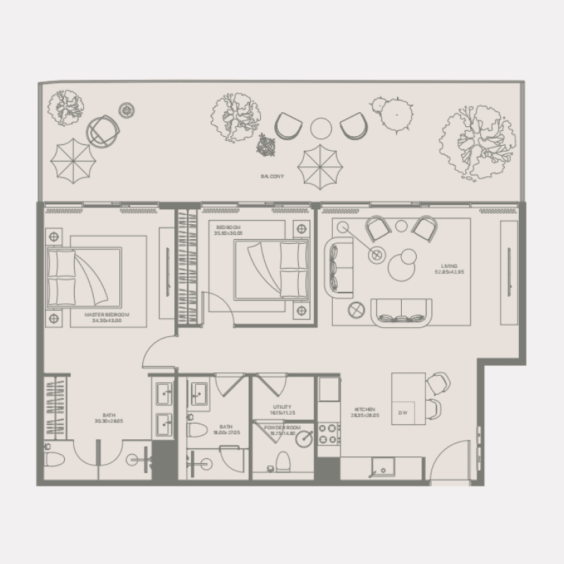 Apartment floor plan