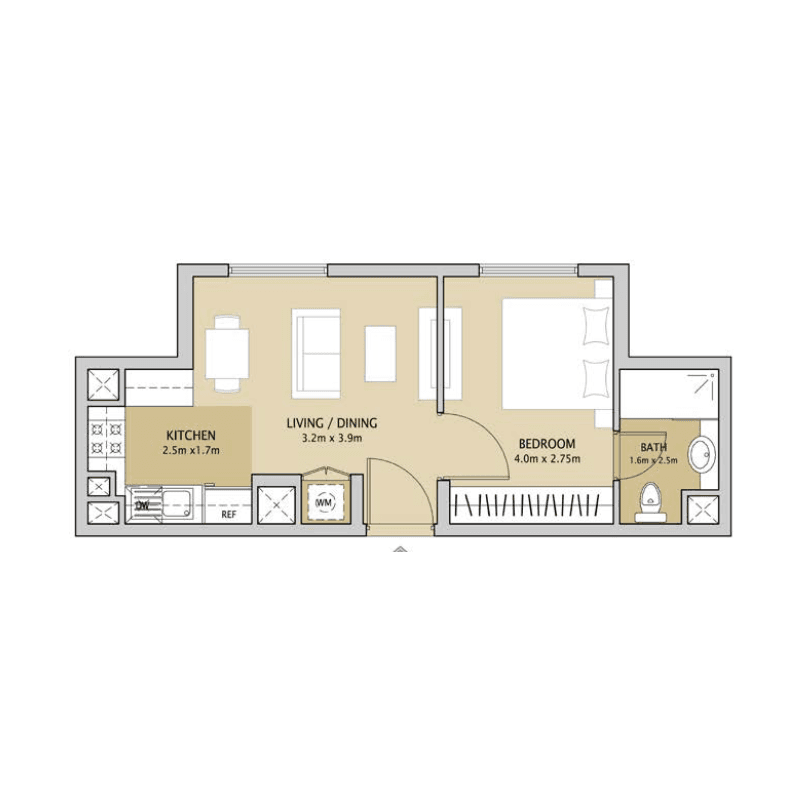 Apartment floor plan