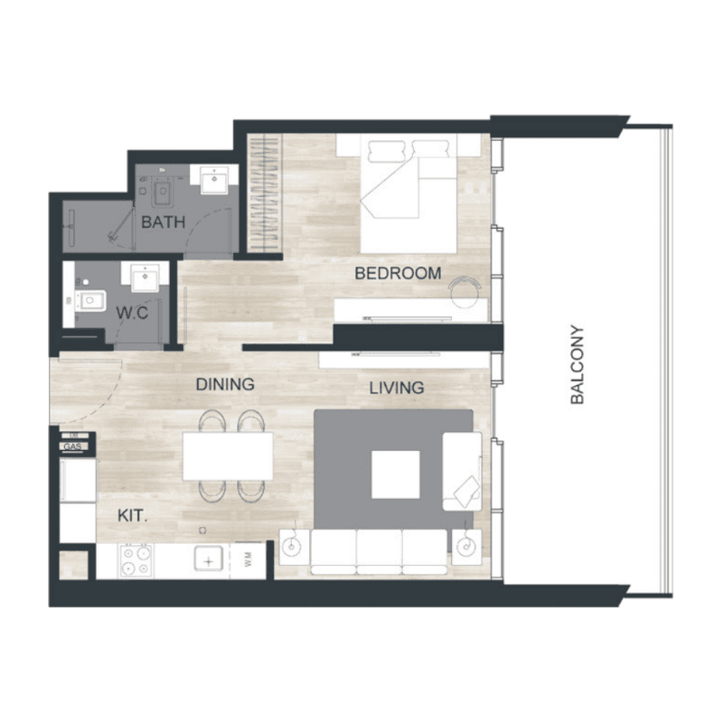 Apartment floor plan