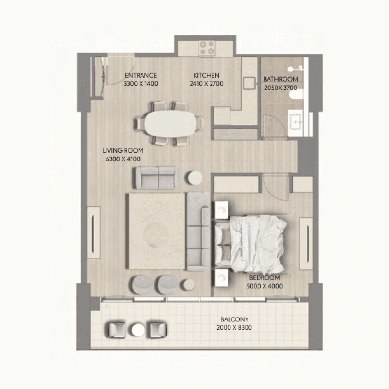 Apartment floor plan