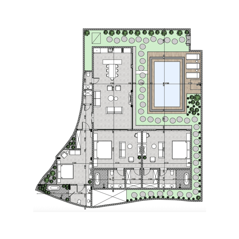 Apartment floor plan