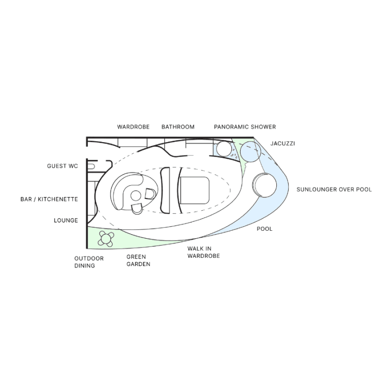 Apartment floor plan