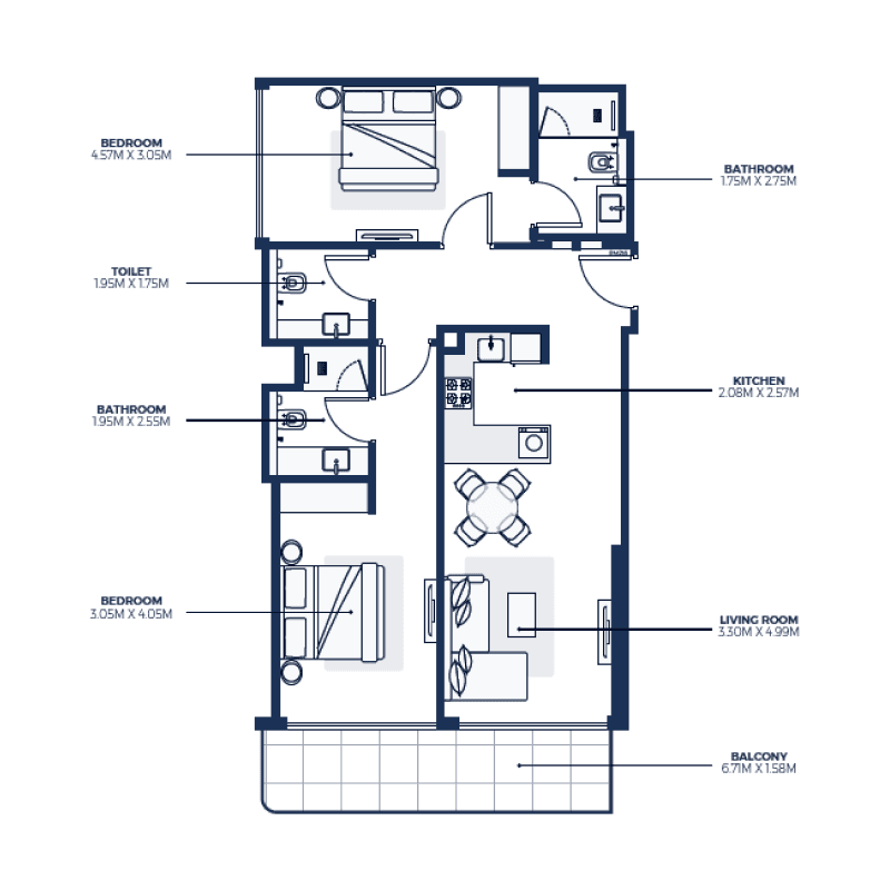 Apartment floor plan