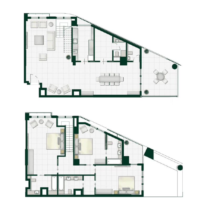 Apartment floor plan