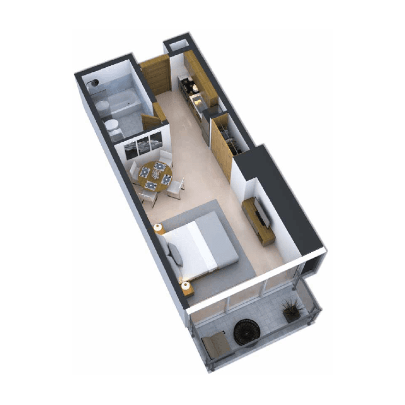 Apartment floor plan