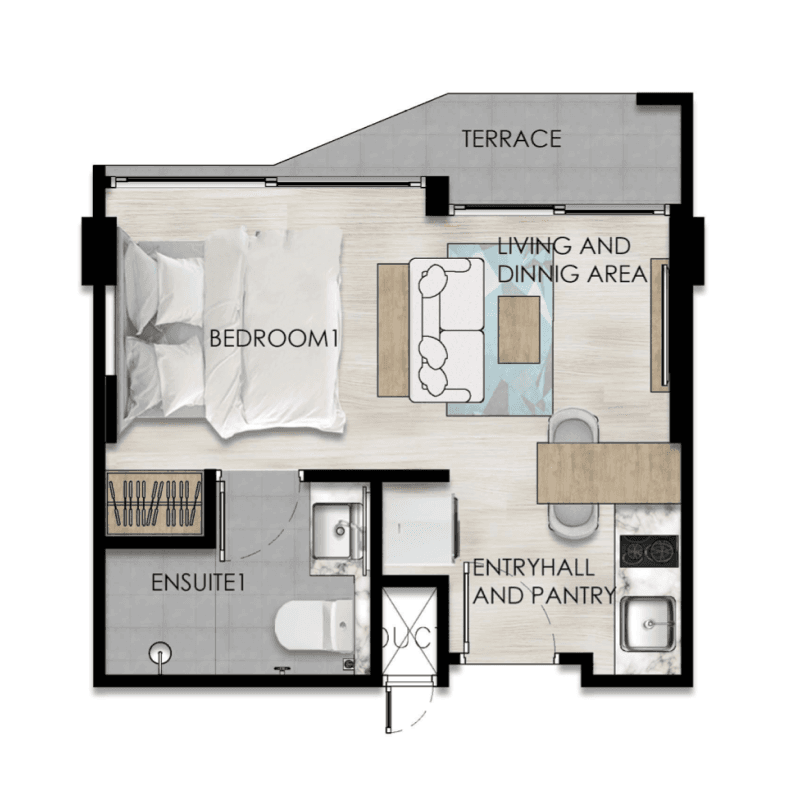 Apartment floor plan
