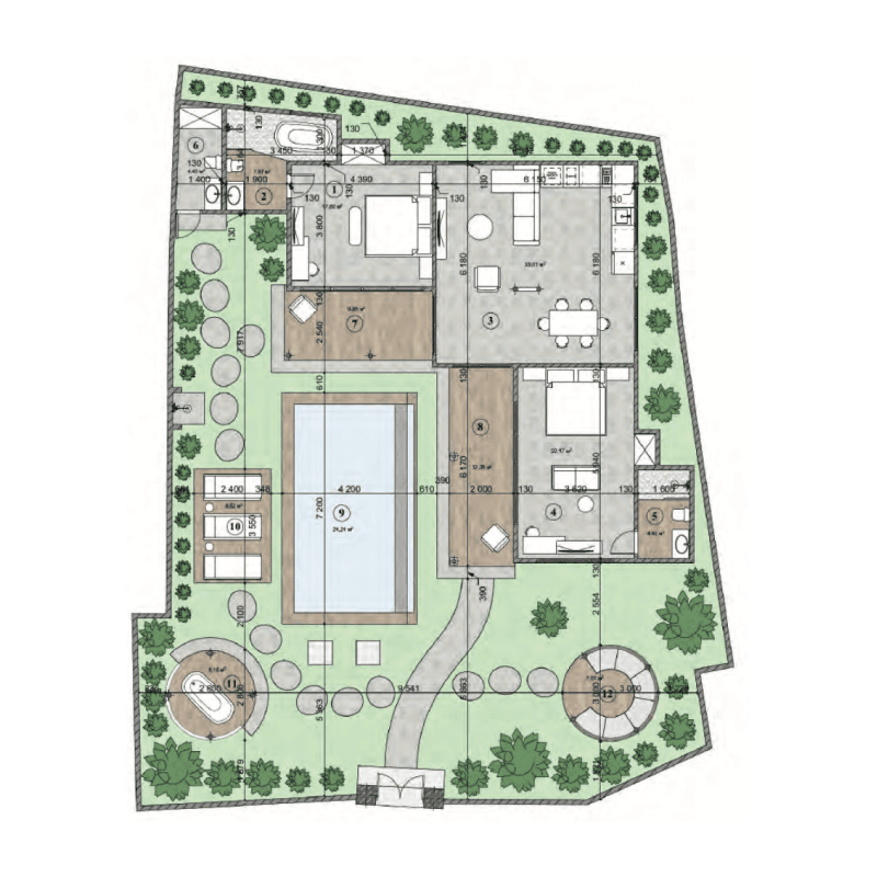 Apartment floor plan