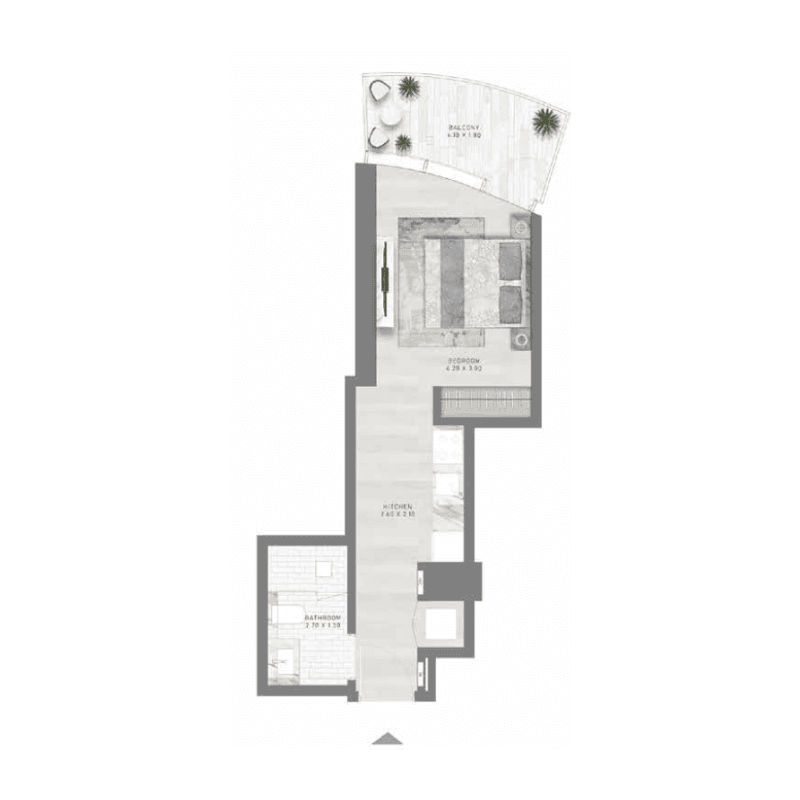 Apartment floor plan