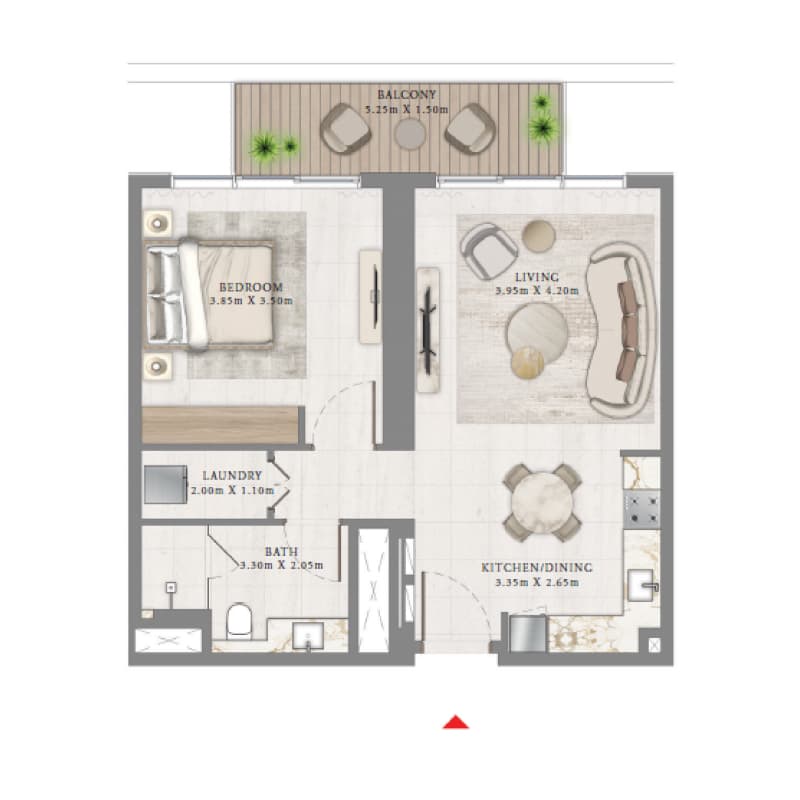 Apartment floor plan