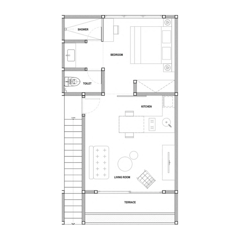 Apartment floor plan
