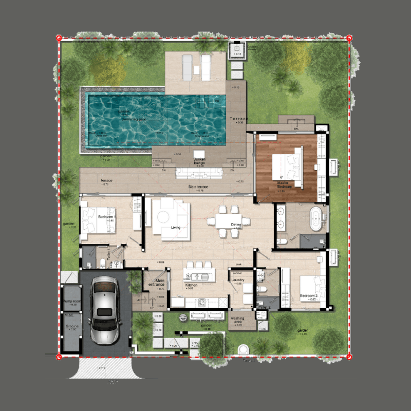 Apartment floor plan
