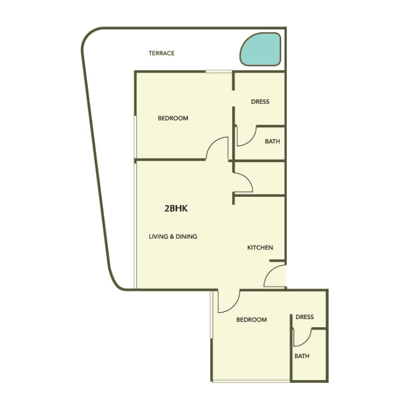 Apartment floor plan