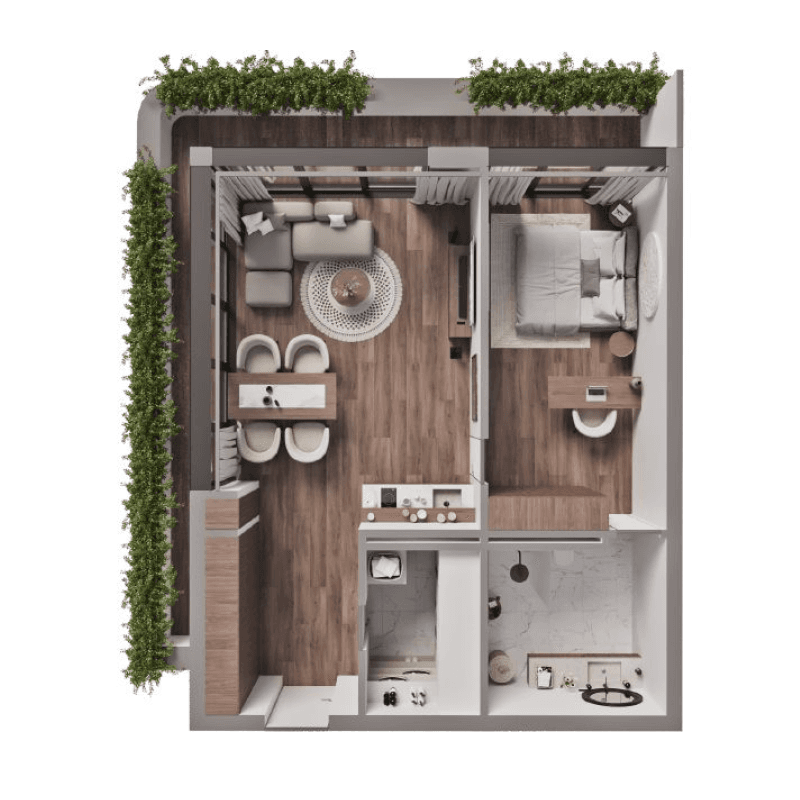 Apartment floor plan