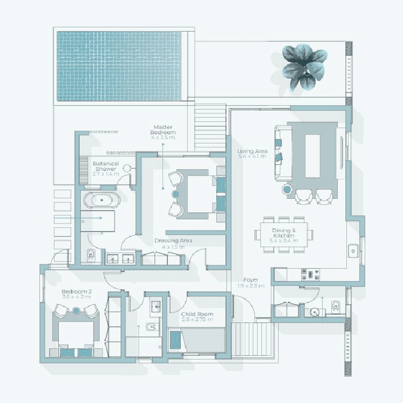 Apartment floor plan