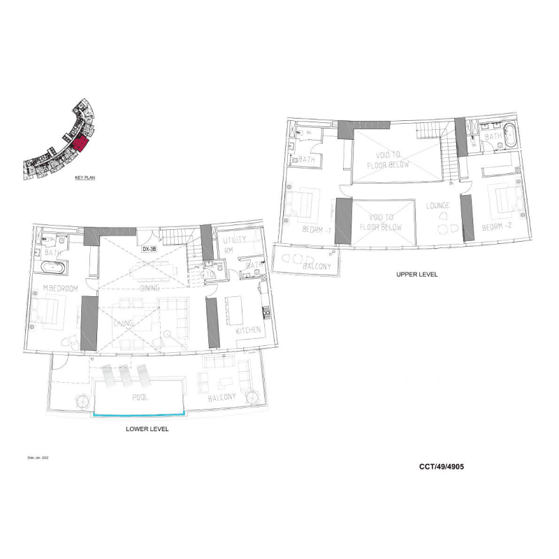 Apartment floor plan