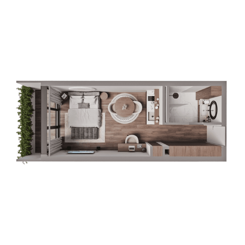 Apartment floor plan