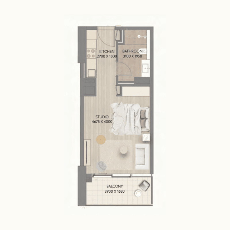 Apartment floor plan